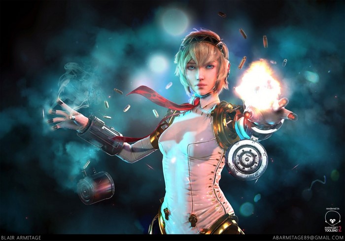 Blair Armitage character art
