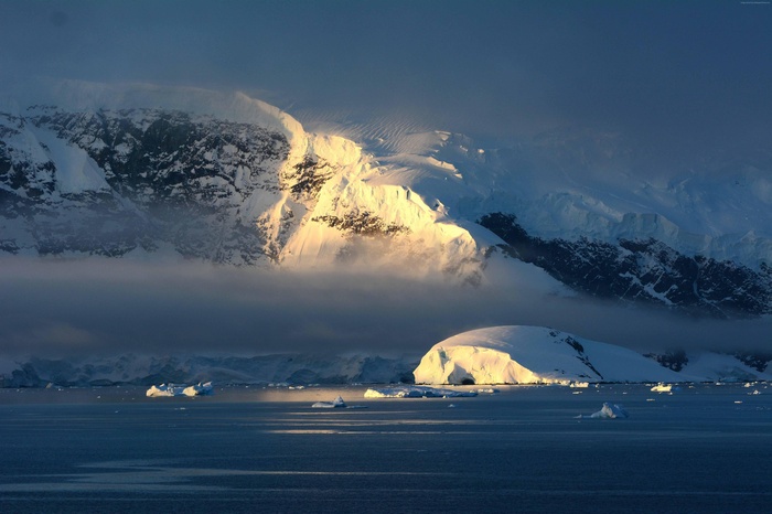 5k wallpaper, hd wallpaper, 4k, snow, Antarctica, mountain, 8k wallpaper, iceberg