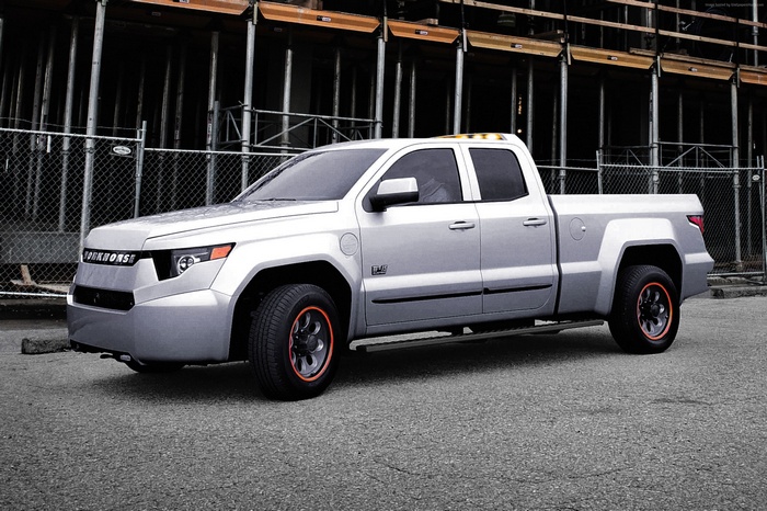 Workhorse W-15 electric pickup truck