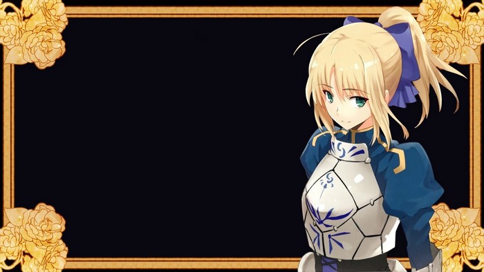 Saber from Fate Series