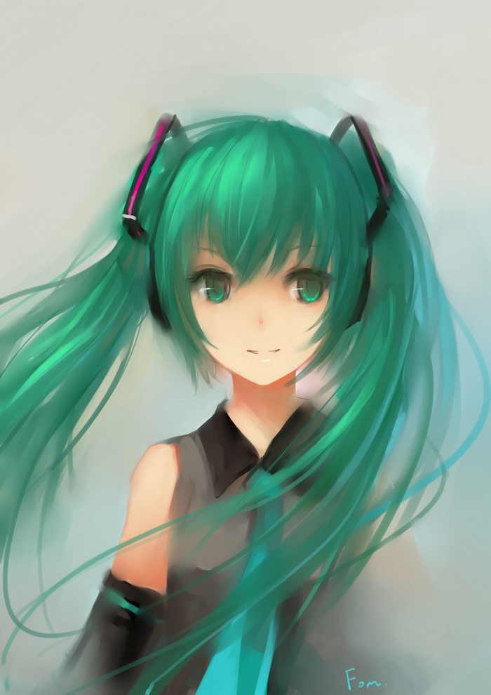 Hatsune Miku from Vocaloid
