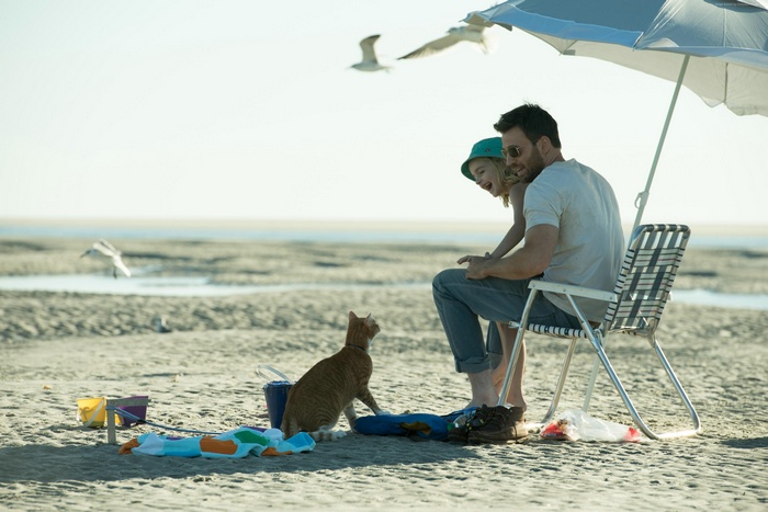 Chris Evans and Mckenna Grace in Gifted