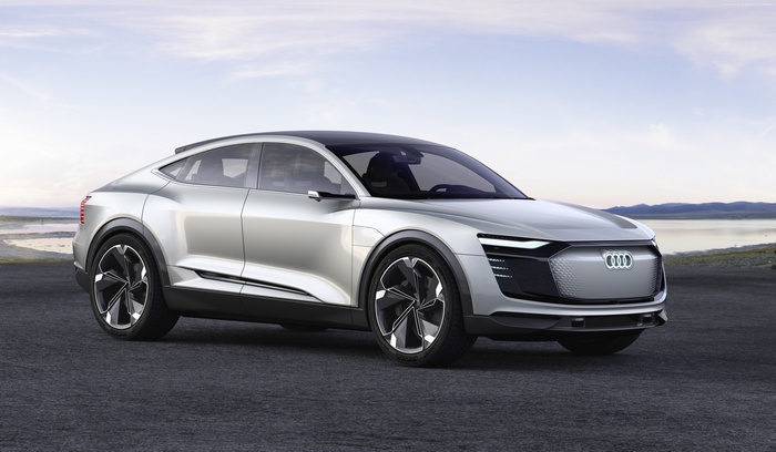 Audi E-Tron Sportback concept car