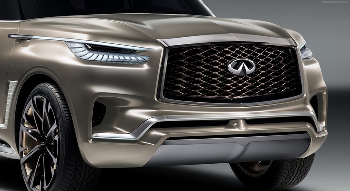 Infiniti QX80 Monograph concept car front view