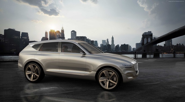 Genesis GV80 Concept Crossover in New York