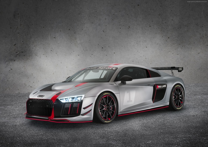 Audi R8 LMS GT4 race car