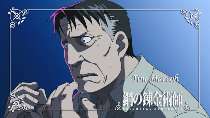 Tim Marcoh from Fullmetal Alchemist Brotherhood