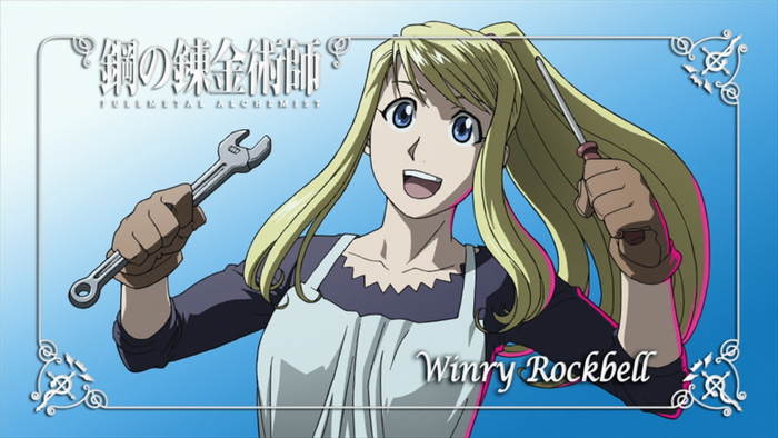 Winry Rockbell from Fullmetal Alchemist