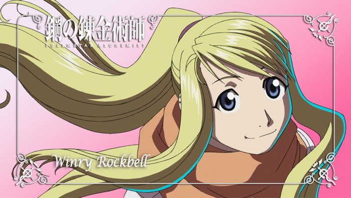 Winry Rockbell from Fullmetal Alchemist