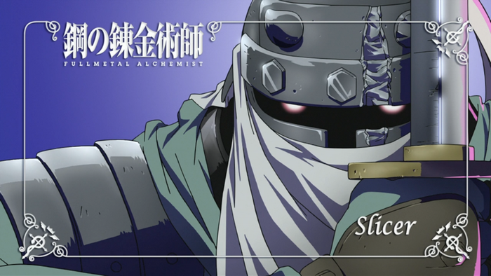 Slicer from Fullmetal Alchemist Brotherhood