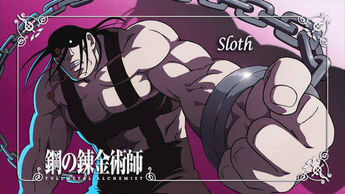 Sloth from Fullmetal Alchemist Brotherhood