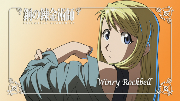 Winry Rockbell from Fullmetal Alchemist