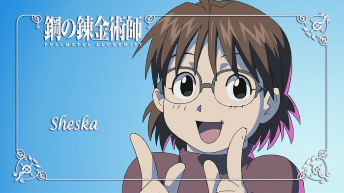 Sheska from Fullmetal Alchemist