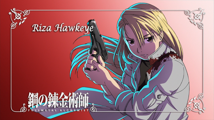 Riza Hawkeye from Fullmetal Alchemist