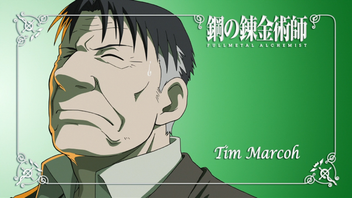 Tim Marcoh from Fullmetal Alchemist Brotherhood