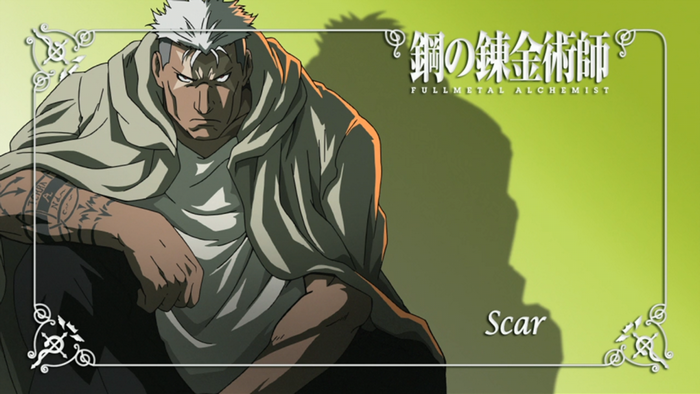 Scar from Fullmetal Alchemist