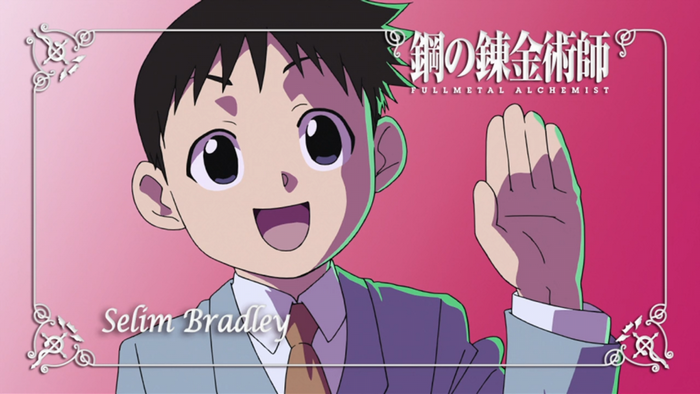 Selim Bradley from Fullmetal Alchemist Brotherhood