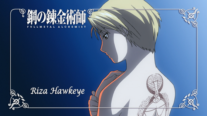 Riza Hawkeye from Fullmetal Alchemist