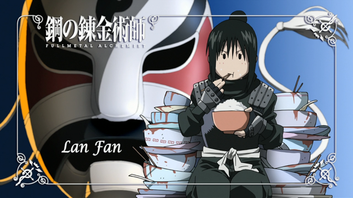 Lan Fan from Fullmetal Alchemist