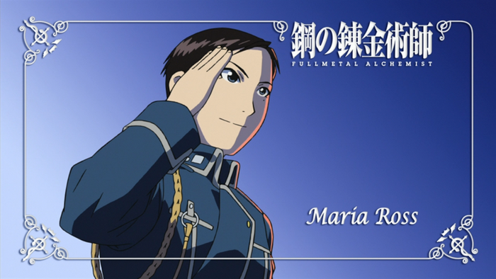 Maria Ross from Fullmetal Alchemist