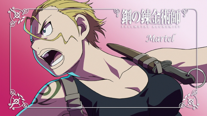 Martel from Fullmetal Alchemist Brotherhood