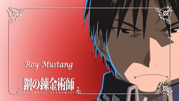 Roy Mustang from Fullmetal Alchemist