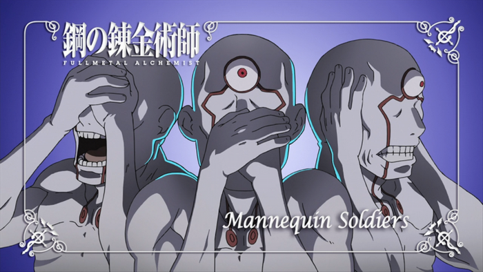 Mannequin Soldiers from Fullmetal Alchemist Brotherhood