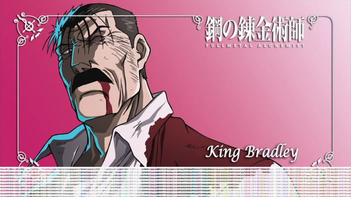 King Bradley from Fullmetal Alchemist Brotherhood