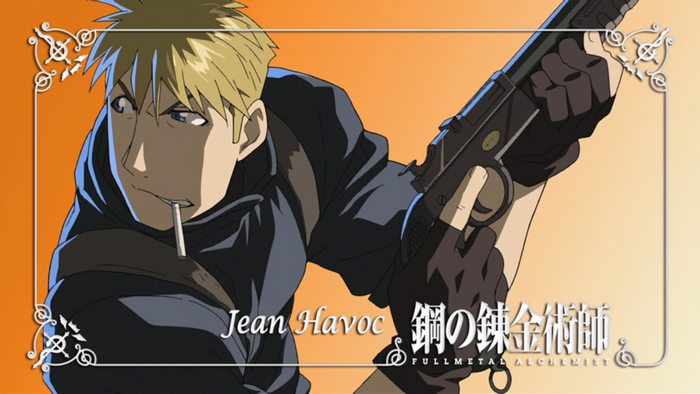 Jean Havoc from Fullmetal Alchemist Brotherhood