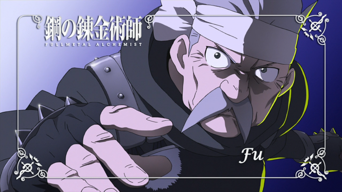 Fu from Fullmetal Alchemist Brotherhood