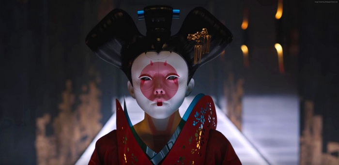 Geisha from Ghost in the Shell