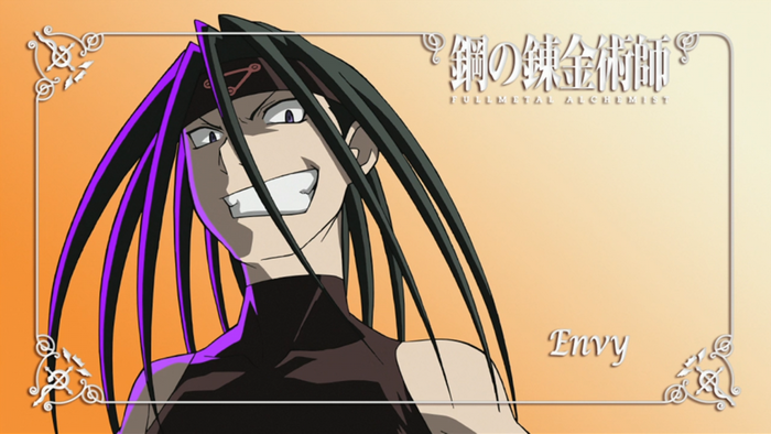 Envy from Fullmetal Alchemist Brotherhood