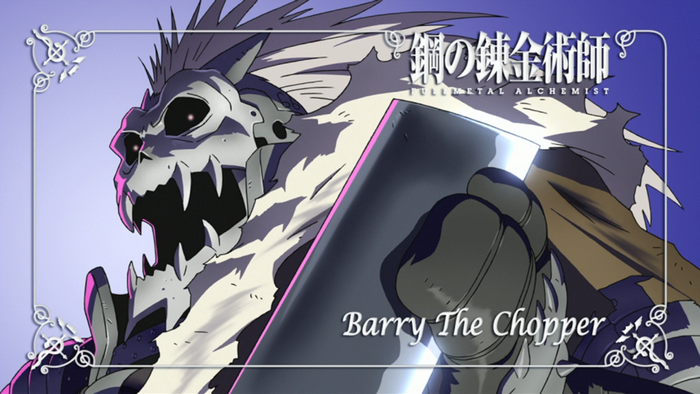 Barry The Chopper from Fullmetal Alchemist