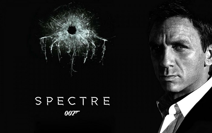 Spectre 007 starring Daniel Craig