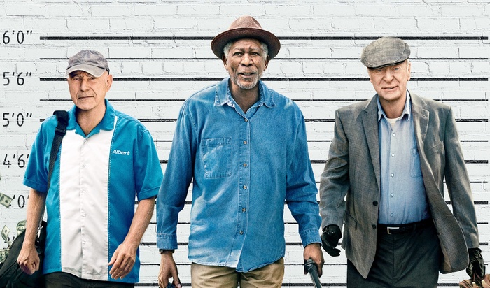 Going in Style Poster with Alan Arkin, Morgan Freeman, Michael Caine