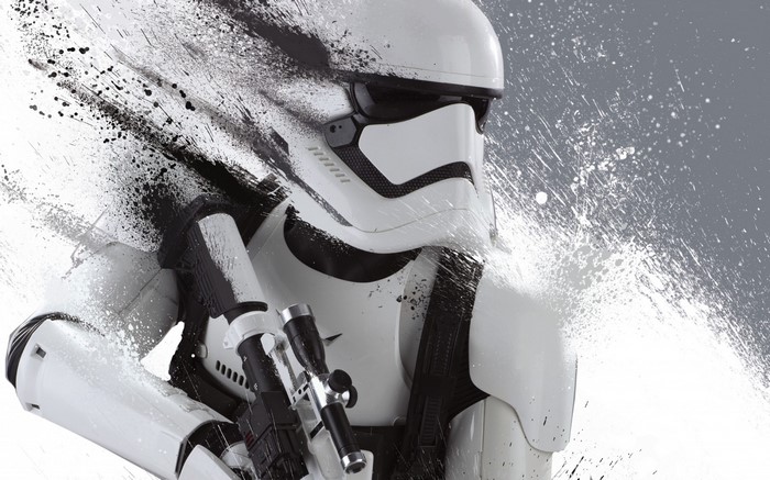 Stormtrooper from Star Wars The Force Awakens