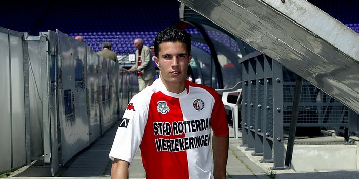 Robin van Persie of Feyenoord in Rotterdam