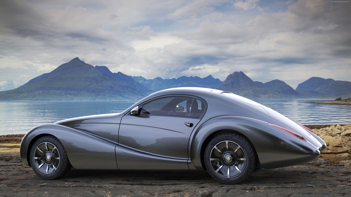 Eadon Green Black Cuillin sport car concept