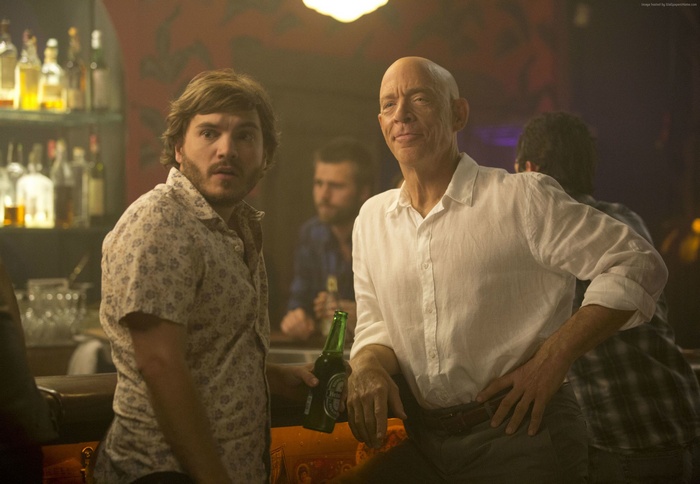Emile Hirsch and J.K. Simmons in All Nighter