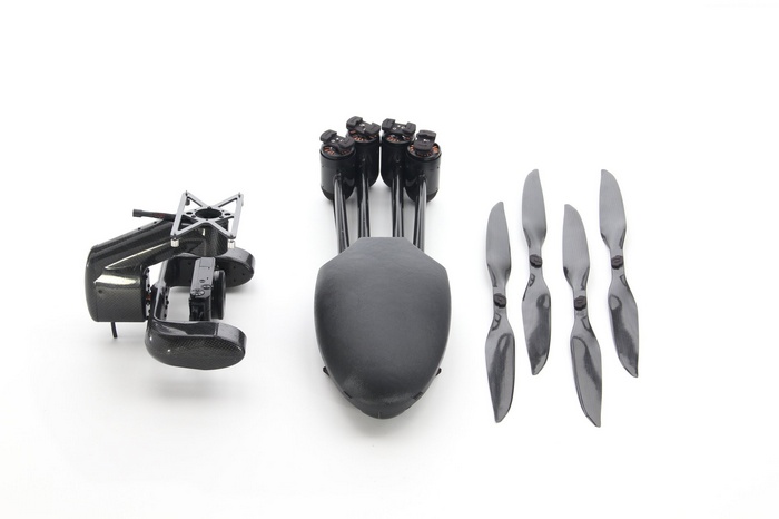 Draganflyer Guardian drone components