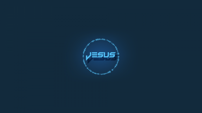 Jesus logo with dotted circle