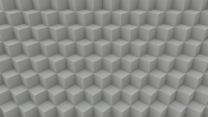 Abstract 3D cube pattern