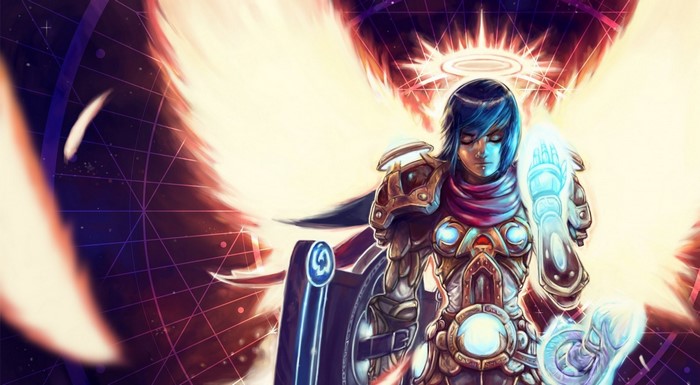 Angel Paladin from World of Warcraft