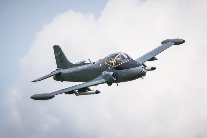 BAC Strikemaster MK82A in flight