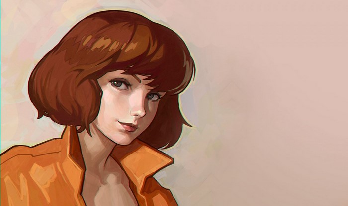 April O'Neil from Teenage Mutant Ninja Turtles illustration