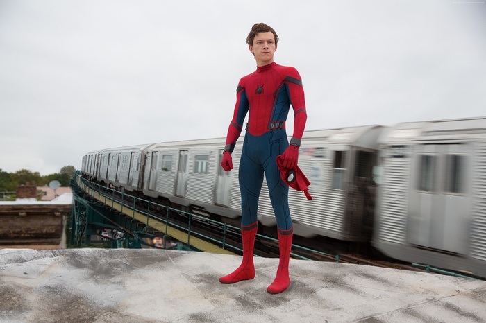 Spider-Man from Spider-Man: Homecoming with Train