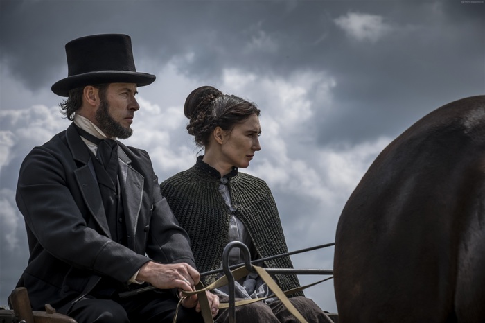 Carice van Houten and Guy Pearce in Brimstone