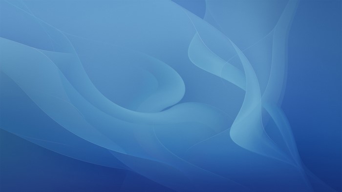 Abstract blue waves illustration