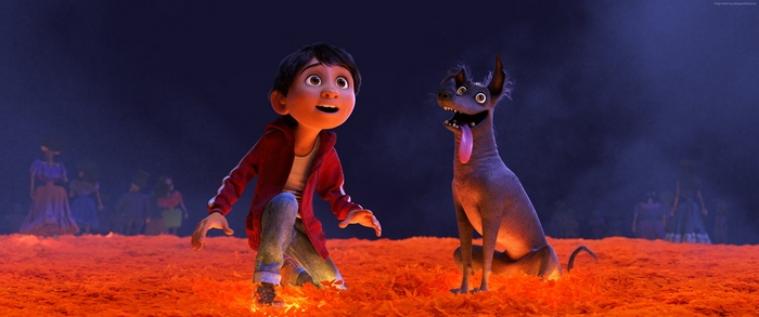 Miguel and Dante from Coco