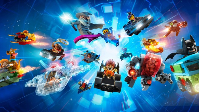 Lego Dimensions characters in vehicles